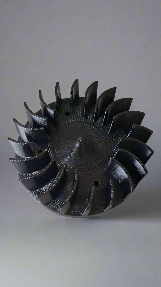 3D-Geprinte Koelfan 125cc